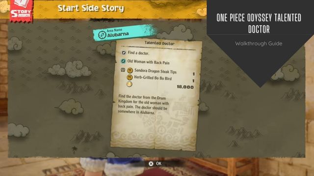 One Piece Odyssey : Quête du docteur talentueux