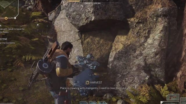 Outriders Guide des emplacements de minerai de fer dans First City
