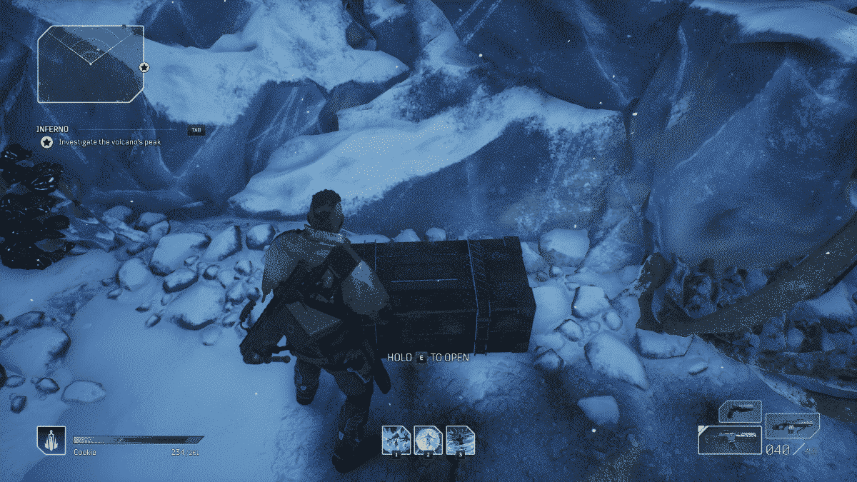 Outriders Guide de localisation du journal Eagle Peaks