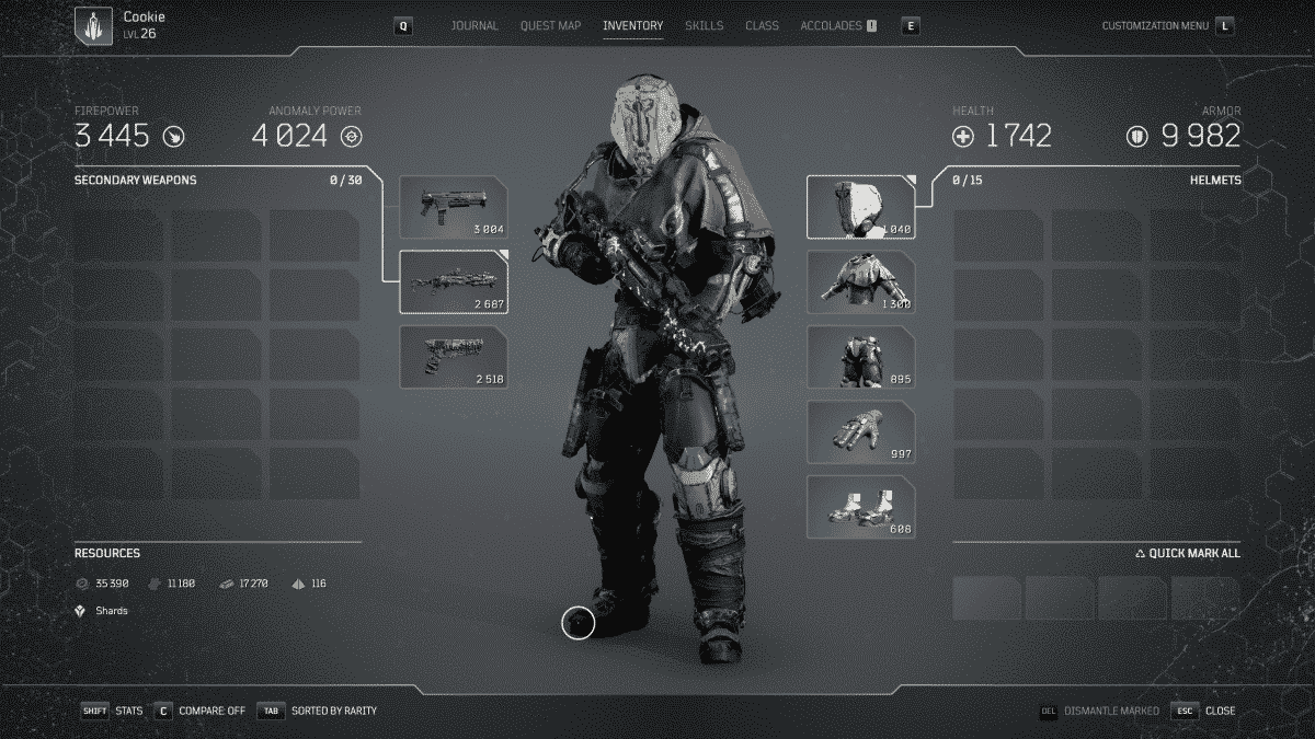 Outriders Guide des meilleures armes légendaires