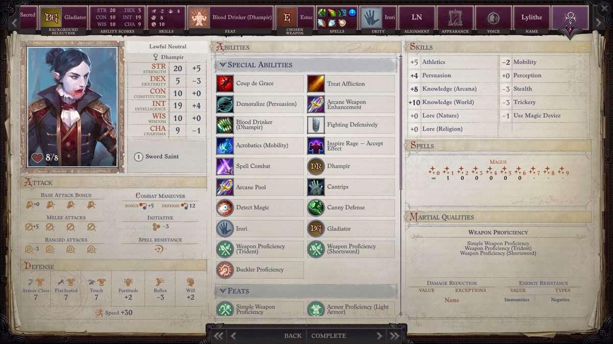 Pathfinder : Wrath of the Righteous - Comment utiliser des portraits de personnages personnalisés