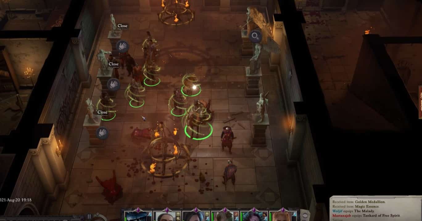 Pathfinder : Wrath of the Righteous - Guide du casse-tête de la statue de la garnison grise