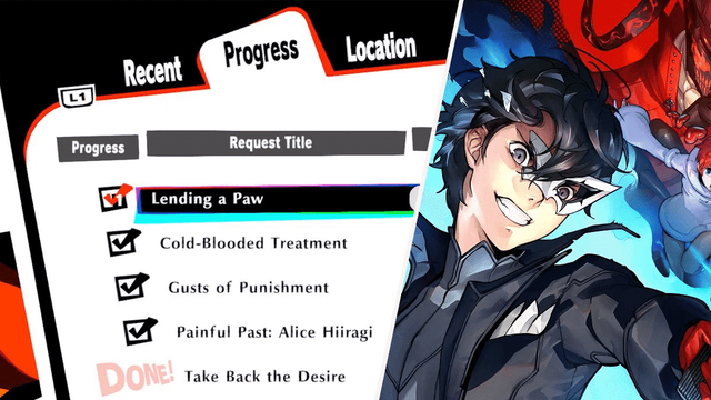 Persona 5 Strikers - Guide de toutes les requêtes
