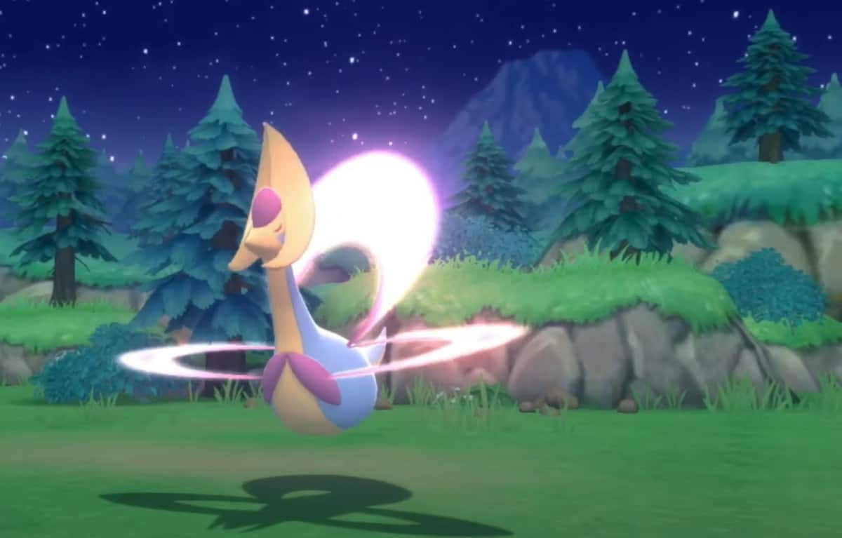 Pokemon BDSP : Emplacement de Cresselia, Comment évoluer, Type et aptitudes