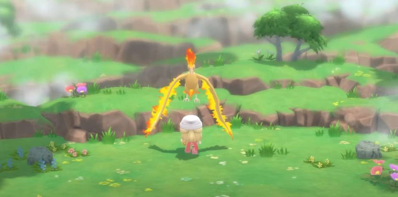 Pokemon : Diamant Brillant et Perle Brillante - Moltres Emplacement