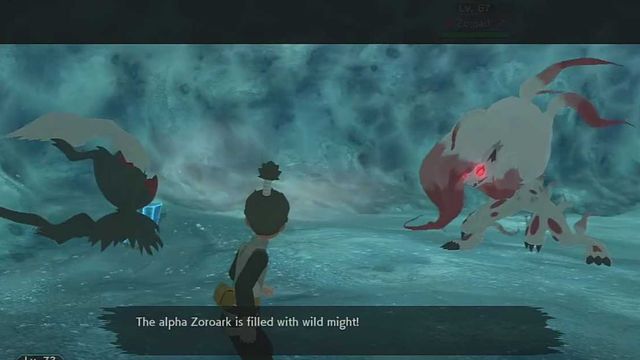 Pokemon Legends : Arceus - Alpha Zoroark Emplacement, type et capacités