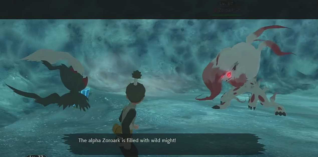 Pokemon Legends : Arceus - Alpha Zoroark Emplacement, type et capacités