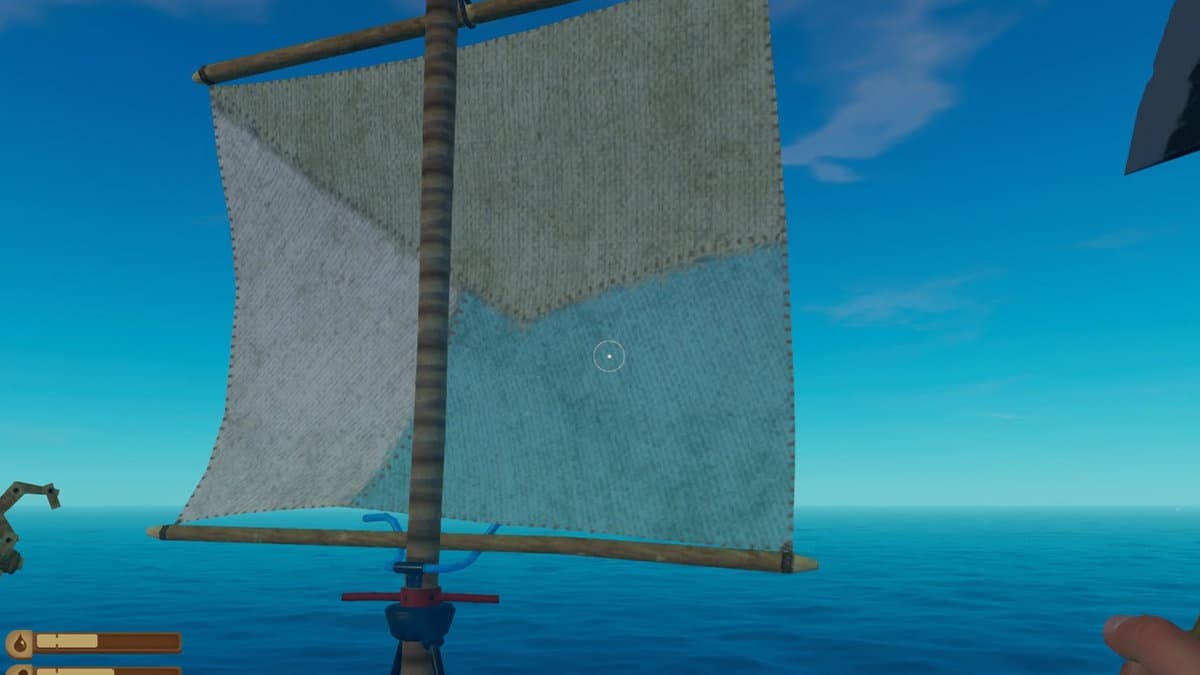 Raft : Comment ajouter et utiliser la voile