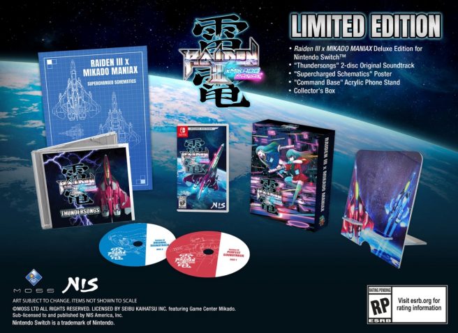 Raiden III x Mikado Maniax confirmé sur Switch en occident