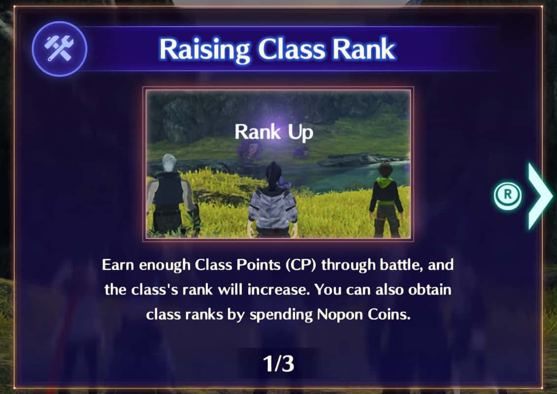 Comment faire évoluer les classes dans Xenoblade Chronicles 3