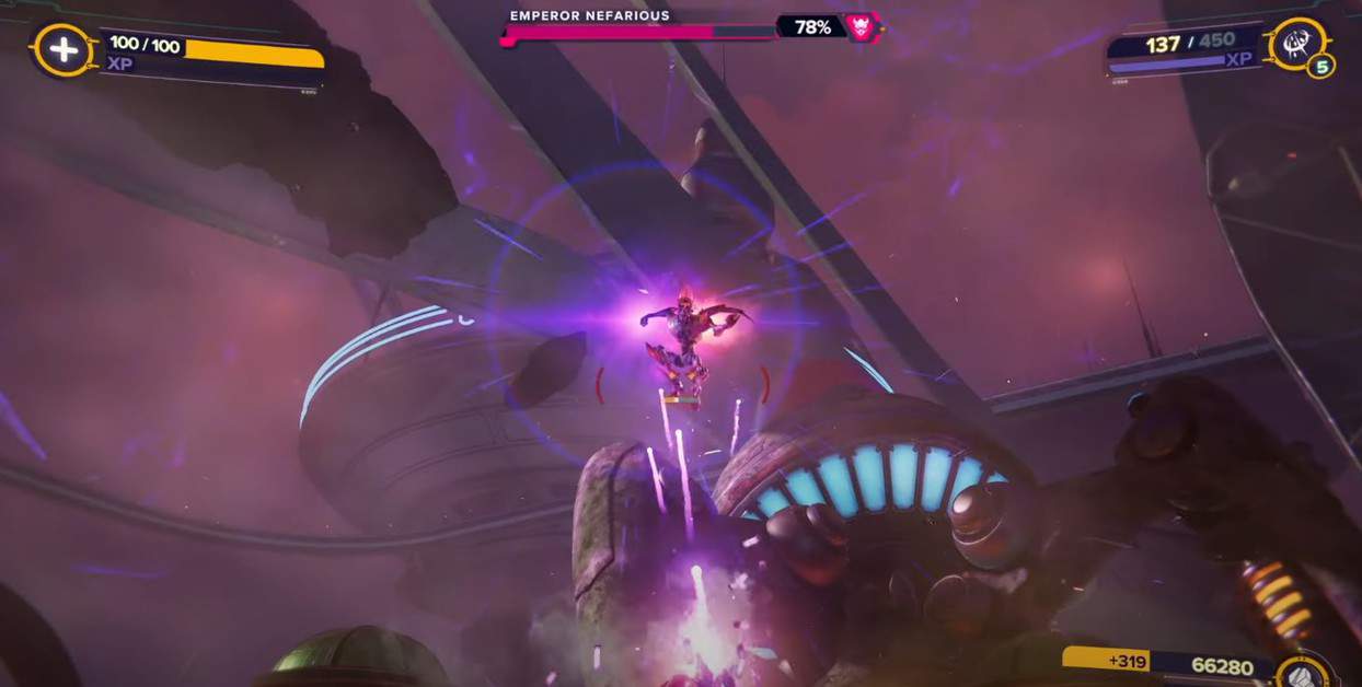 Ratchet & Clank: Rift Apart : Guide du boss Empereur Néfarious