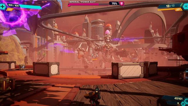 Ratchet & Clank: Rift Apart - Guide du boss Power Suit