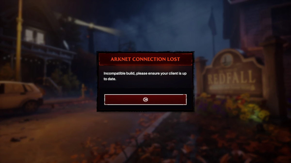 Redfall : Comment corriger l'erreur de Builds incompatible ?