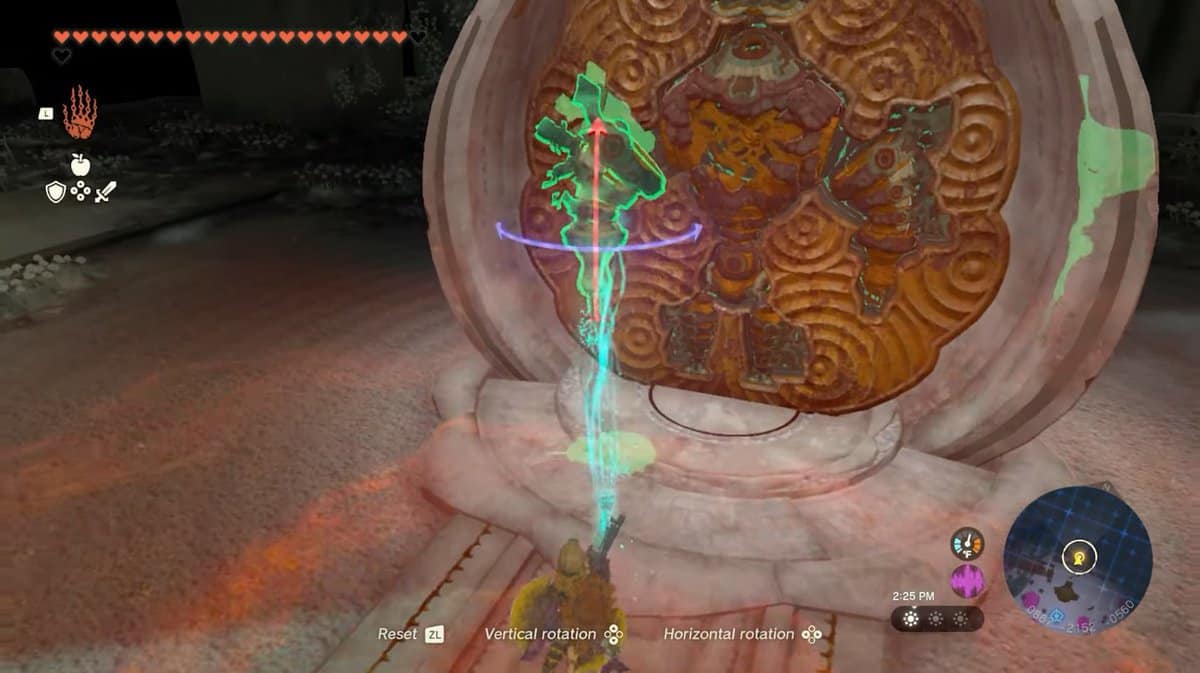 Zelda : Tears Of The Kingdom - Dépôt du bras droit