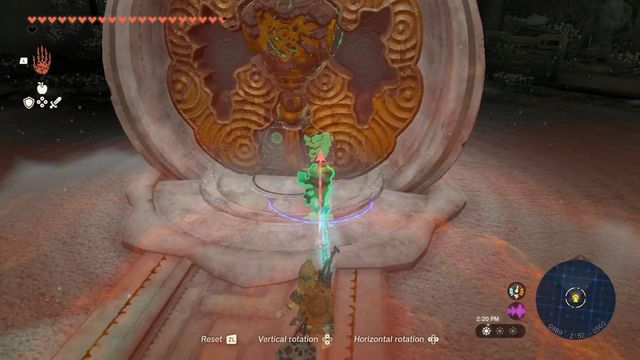 Zelda : Tears Of The Kingdom - Guide de dépôt de la jambe droite