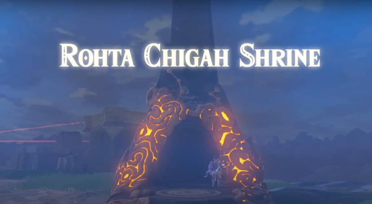 Zelda : Breath Of The Wild - Guide du sanctuaire de Rohta Chigah
