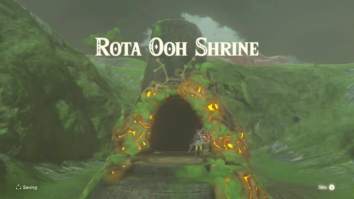 Zelda : Breath Of The Wild - Guide du sanctuaire Rota Ooh