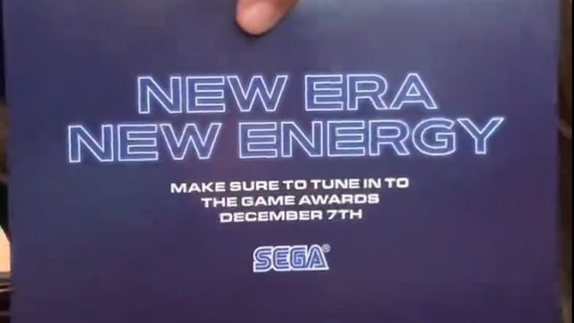 Nouvelle ère, nouvelle énergie" : Sega dévoile ses nouveautés aux Game Awards
