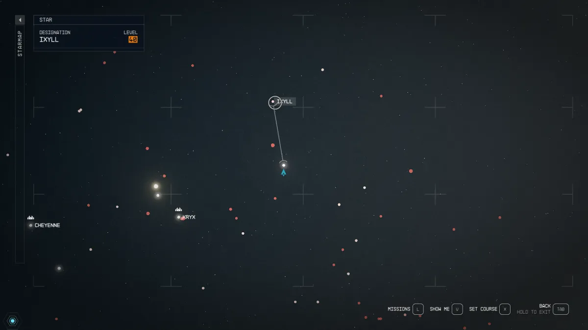 Starfield : Armure et l'arme Peacemaker