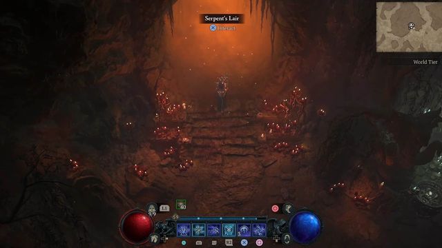 Donjon de l'antre du serpent - Diablo 4