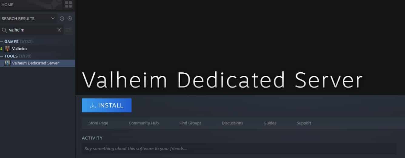 Valheim - Comment configurer un serveur dédié