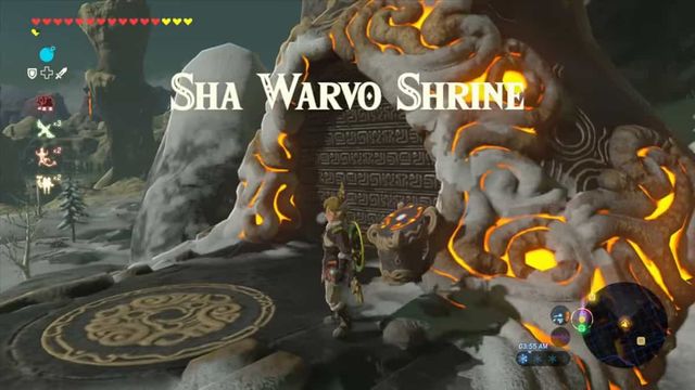 Zelda : Breath Of The Wild - Guide du sanctuaire Sha Warvo