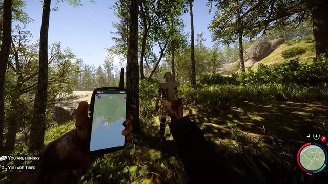 Sons Of The Forest : Carte et icônes HUD expliquées
