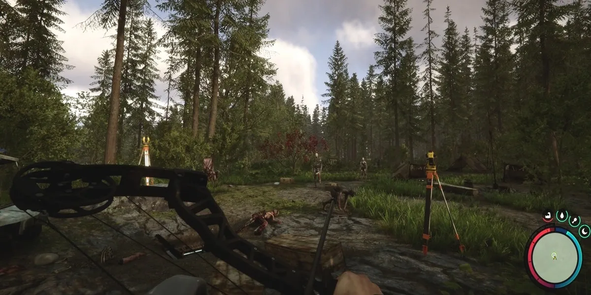 Comment obtenir l'arc à poulies dans Sons of the Forest