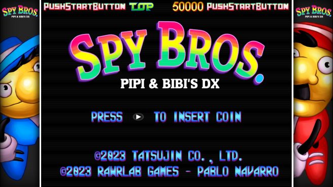 Spy Bros : Pipi & Bibi's DX : date de sortie prévue pour février