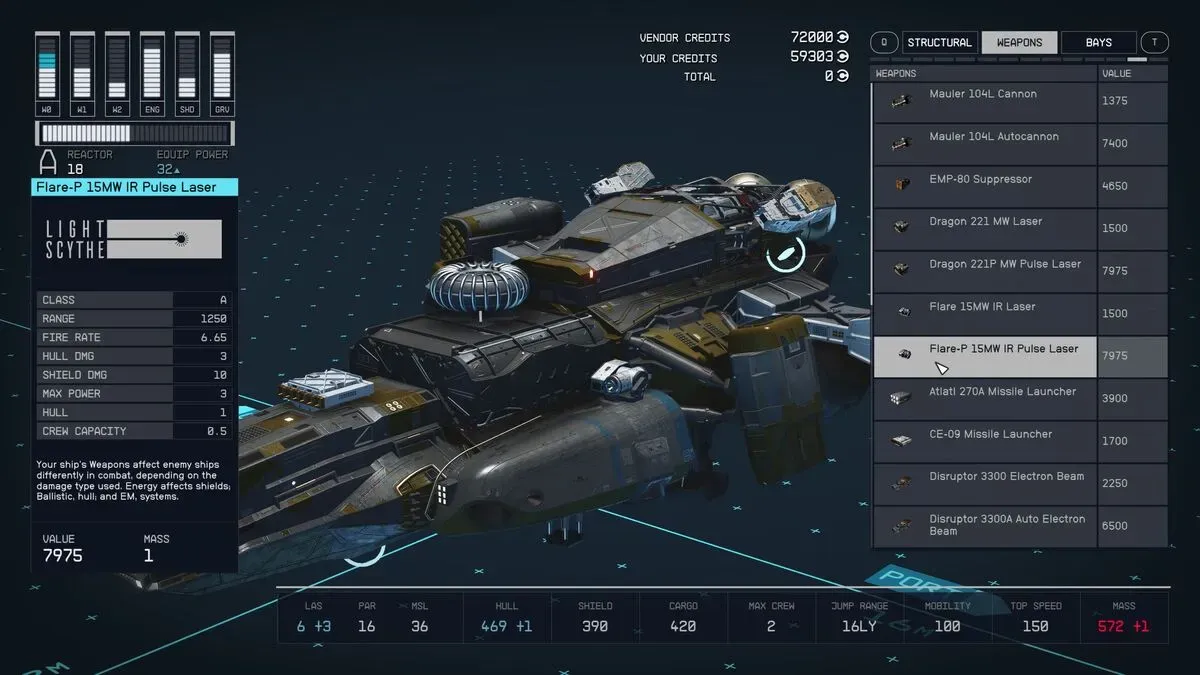 Starfield :  Les meilleurs chantiers navals et fabricants