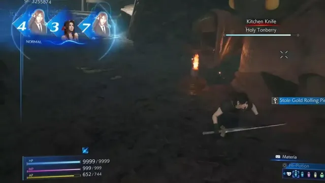 Final Fantasy 7 : Crisis Core - Farmer des Gold Rolling pin