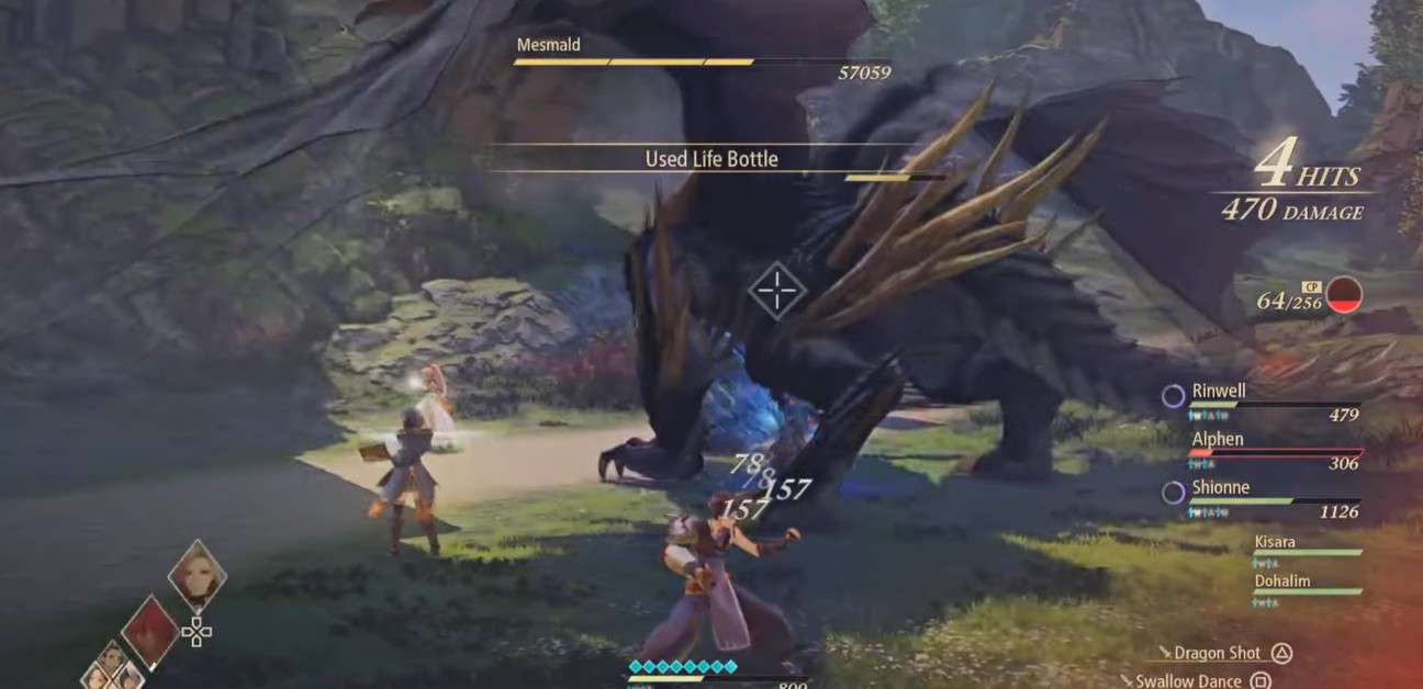 Tales of Arise : Guide du boss secret Mesmald