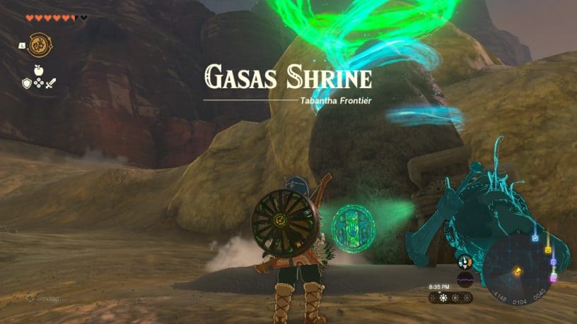 Zelda : Tears Of The Kingdom - Soluce du sanctuaire de Gasas