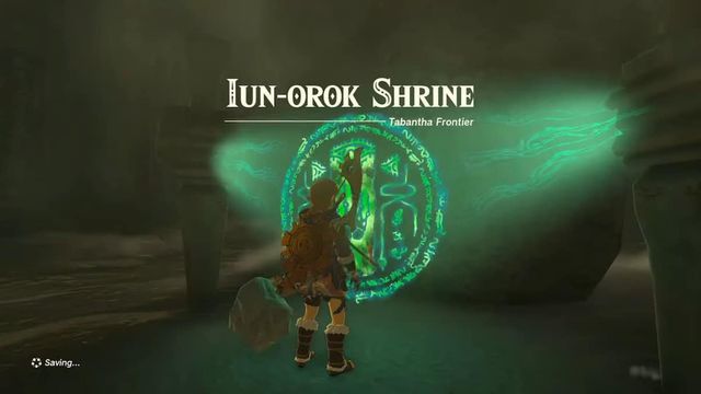 Zelda : Tears Of The Kingdom - Soluce du sanctuaire d'Iun-Orok ​​​​