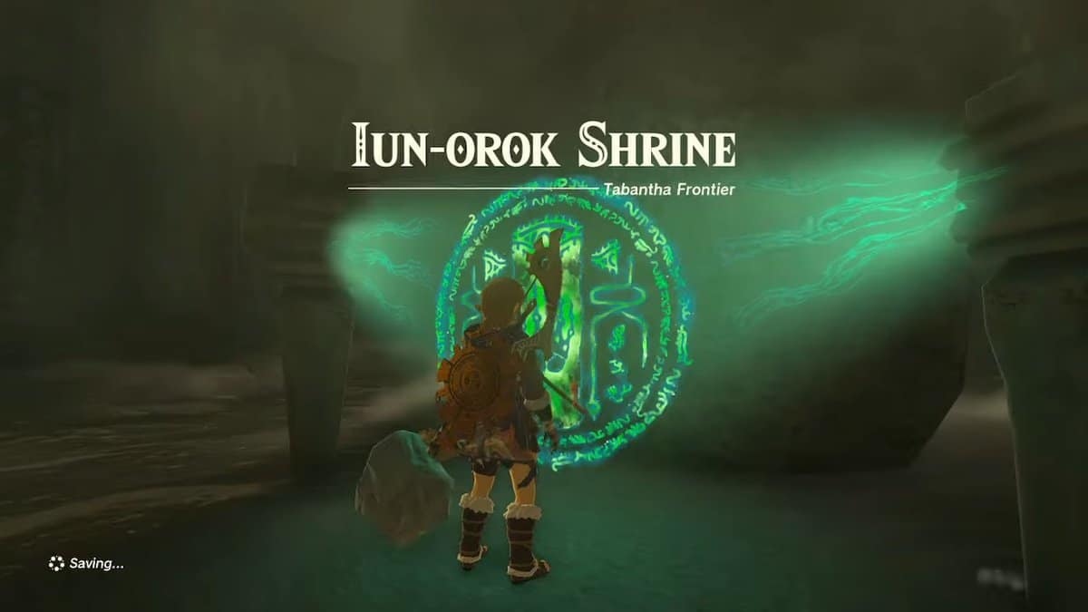 Zelda : Tears Of The Kingdom - Soluce du sanctuaire d'Iun-Orok 