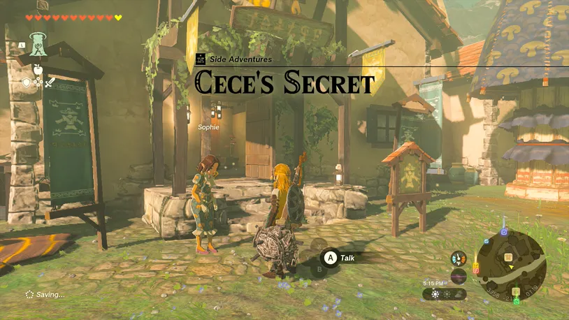 Le secret de Cece - Zelda : Tears Of The Kingdom