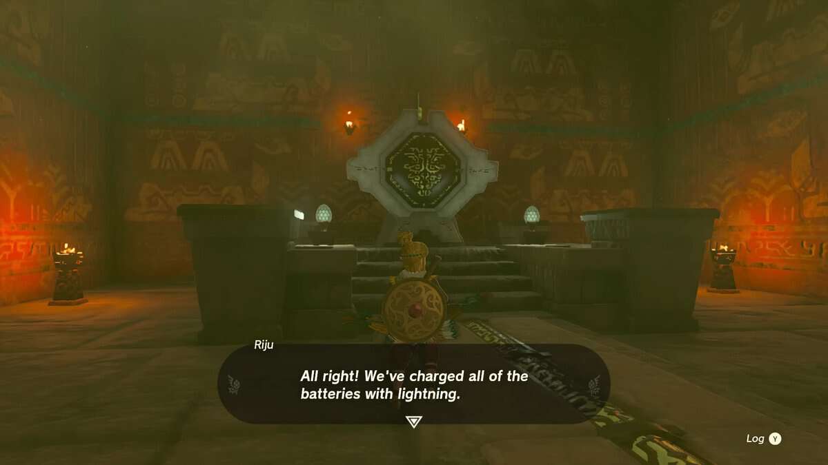 Comment charger les piles du temple de la foudre dans Zelda : TotK