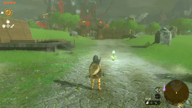 Zelda : Tears of the Kingdom - Comment utiliser Brightbloom Seeds