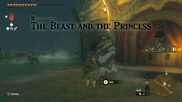 La bête et la princesse - Zelda: Tears Of The Kingdom