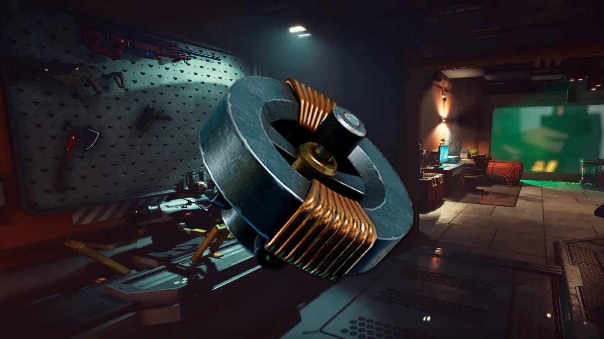 The Cycle : Frontier - Emplacement du stabilisateur de champ magnétique