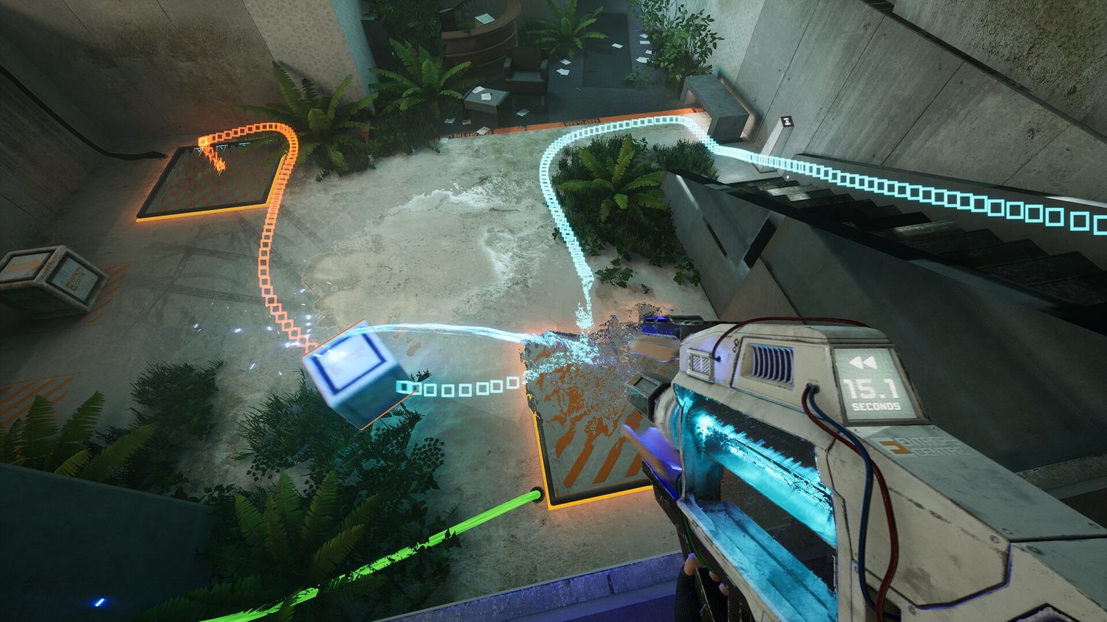 The Entropy Centre est un jeu de réflexion inspiré de Portal 2