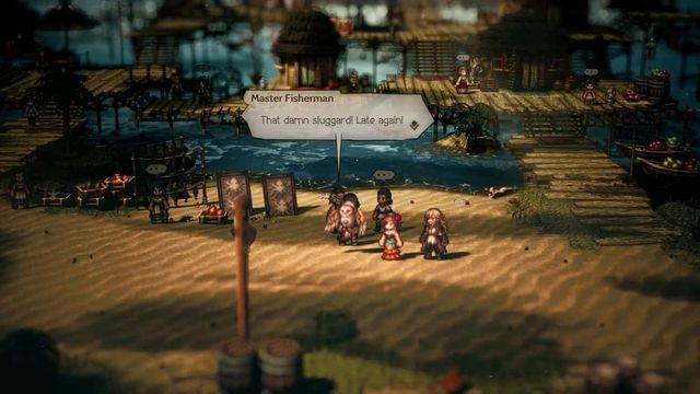 Comment réveiller le pêcheur endormi dans Octopath Traveler 2