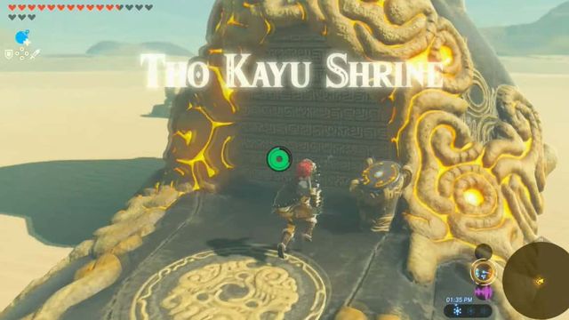 Zelda : Breath Of The Wild - Guide du sanctuaire de Tho Kayu