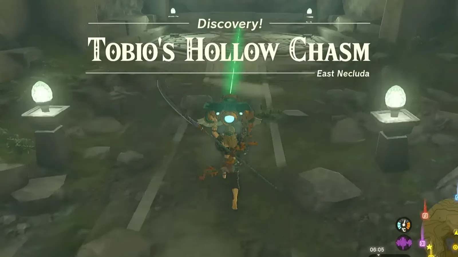 Zelda : Tears of the Kingdom - Comment débloquer le gouffre de Tobio ?