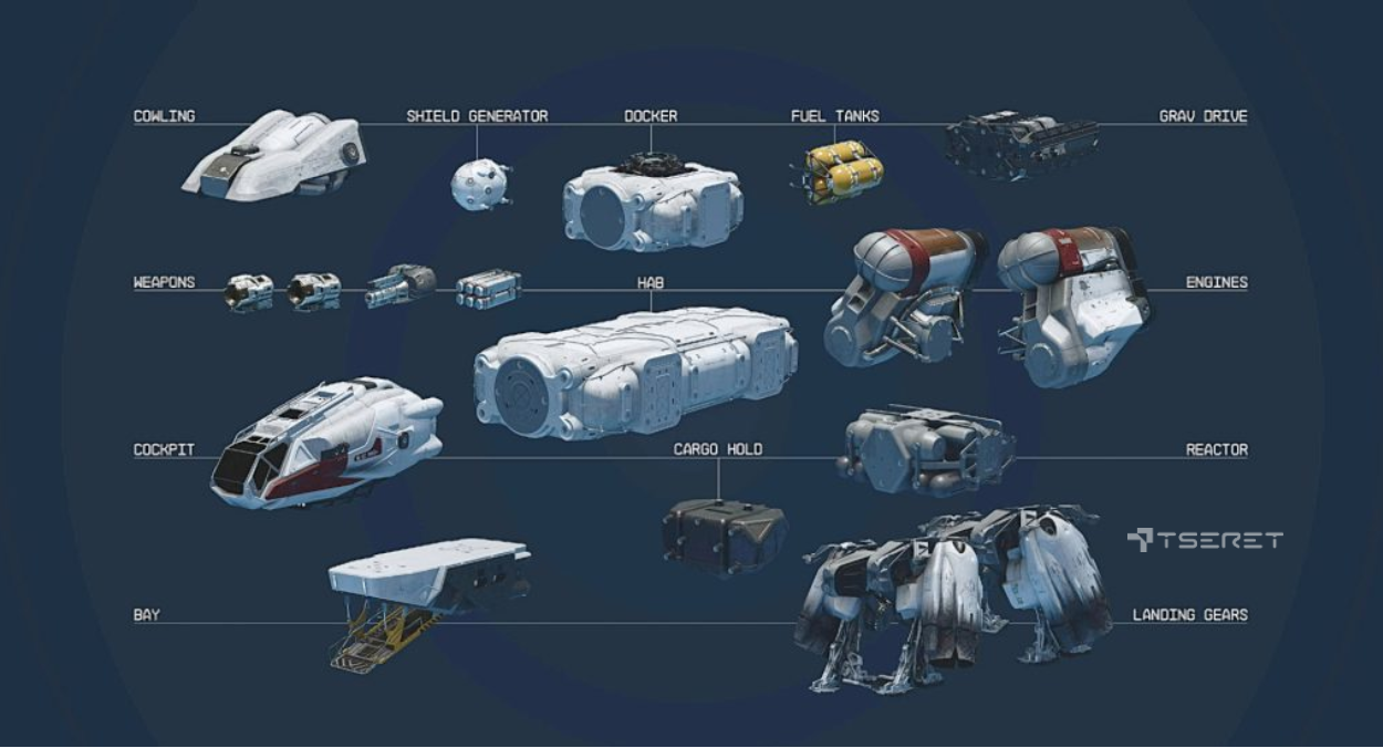 Starfield : Meilleurs Armes et pièces de vaisseau