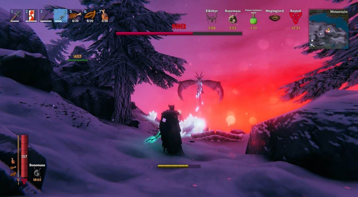 Comment vaincre le boss Moder dans Valheim