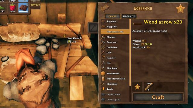 Valheim - Mise à niveau de l'établi