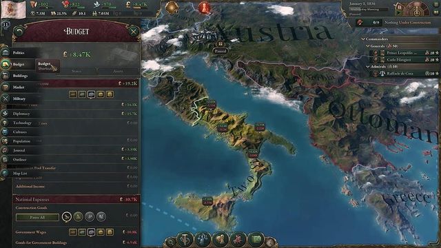 Victoria 3 : Comment accroître la bureaucratie