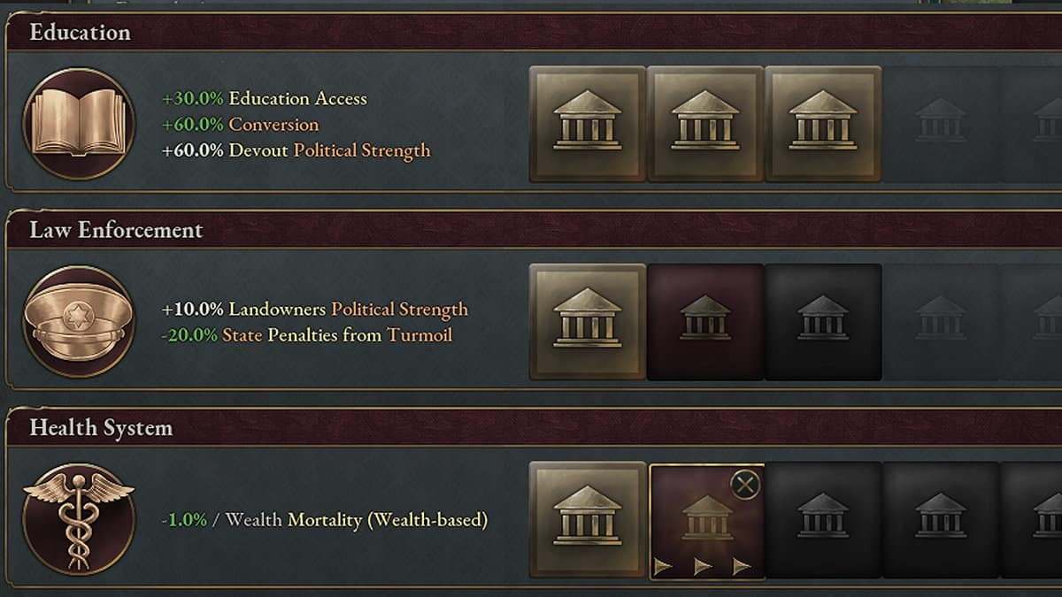 Victoria 3 : Comment augmenter l'alphabétisation