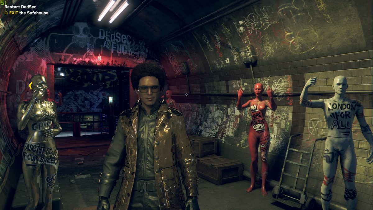 Watch Dogs Legion DedSec Chapitre Squad Goals Procédure pas à pas